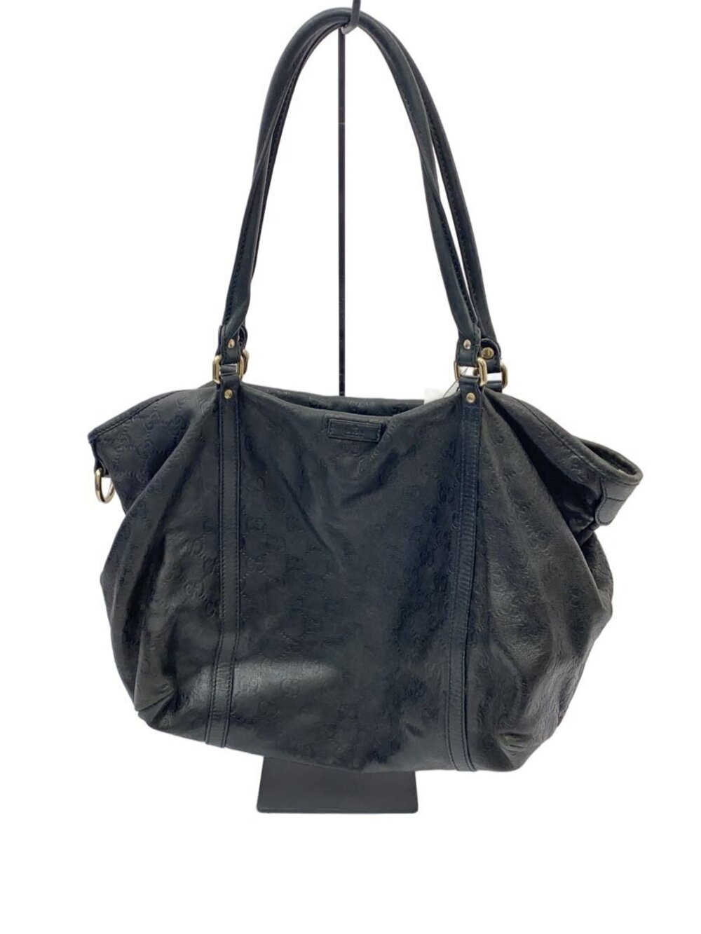 Gucci Tote Bag Gucci Guccissima Leather Black All over